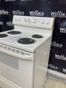Hotpoint Used Natural Gas Stove 220volts (40/50 AMP) 30inches {no cord} (bisque) 
