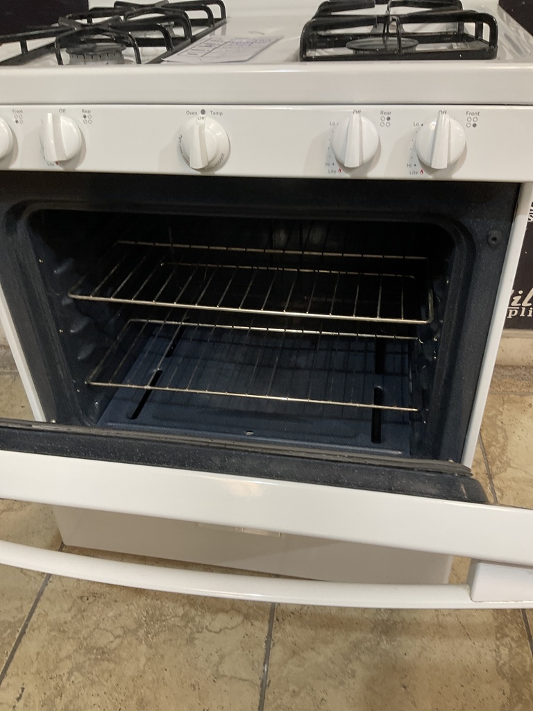 Ge Used Natural Gas Stove 30inches (white) 