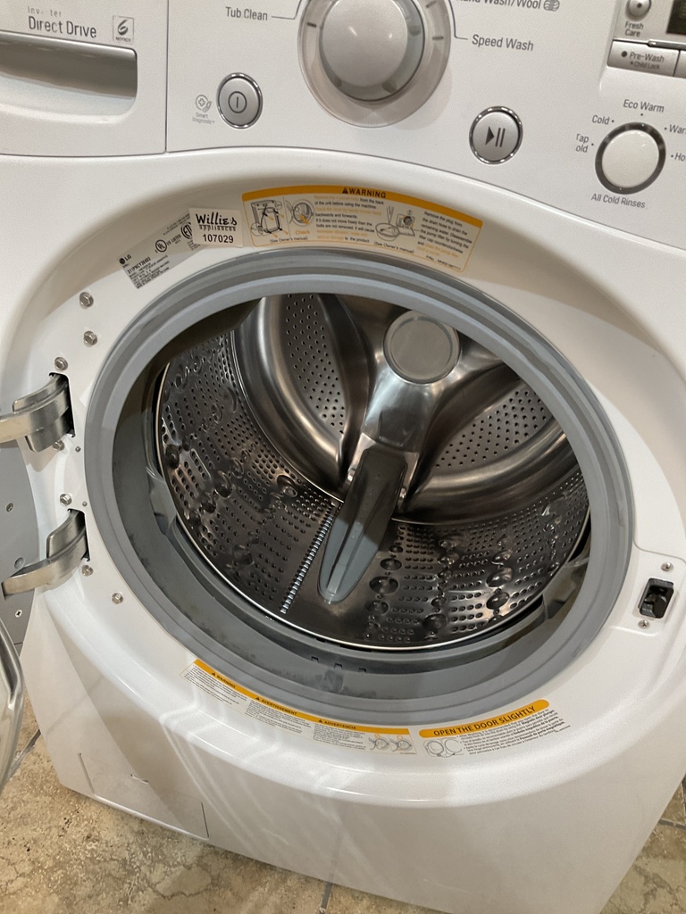 Lg Used Washer Front-load 27inches (White) 