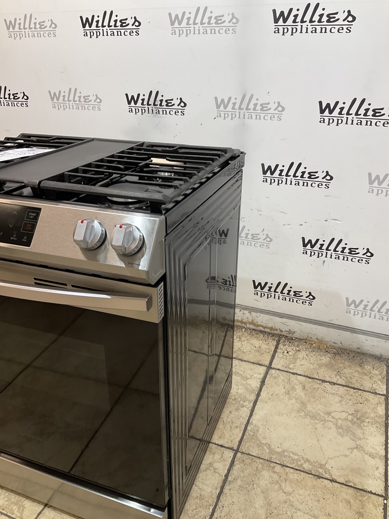 Samsung Used Natural Gas Stove 30inches (Stainless Steel) 