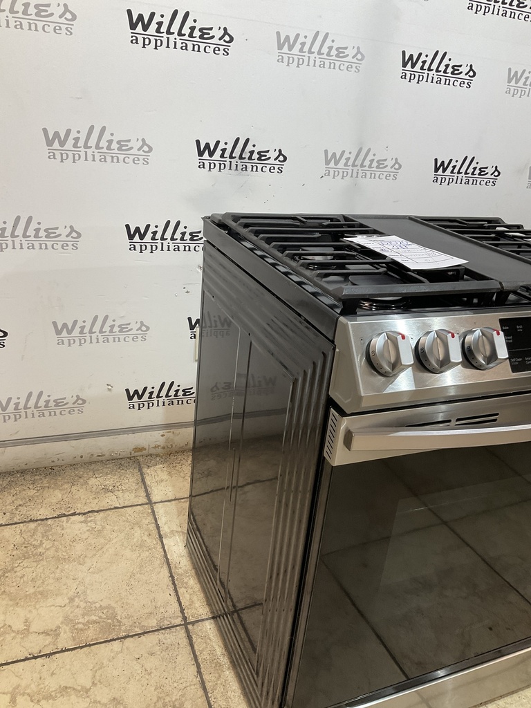 Samsung Used Natural Gas Stove 30inches (Stainless Steel) 