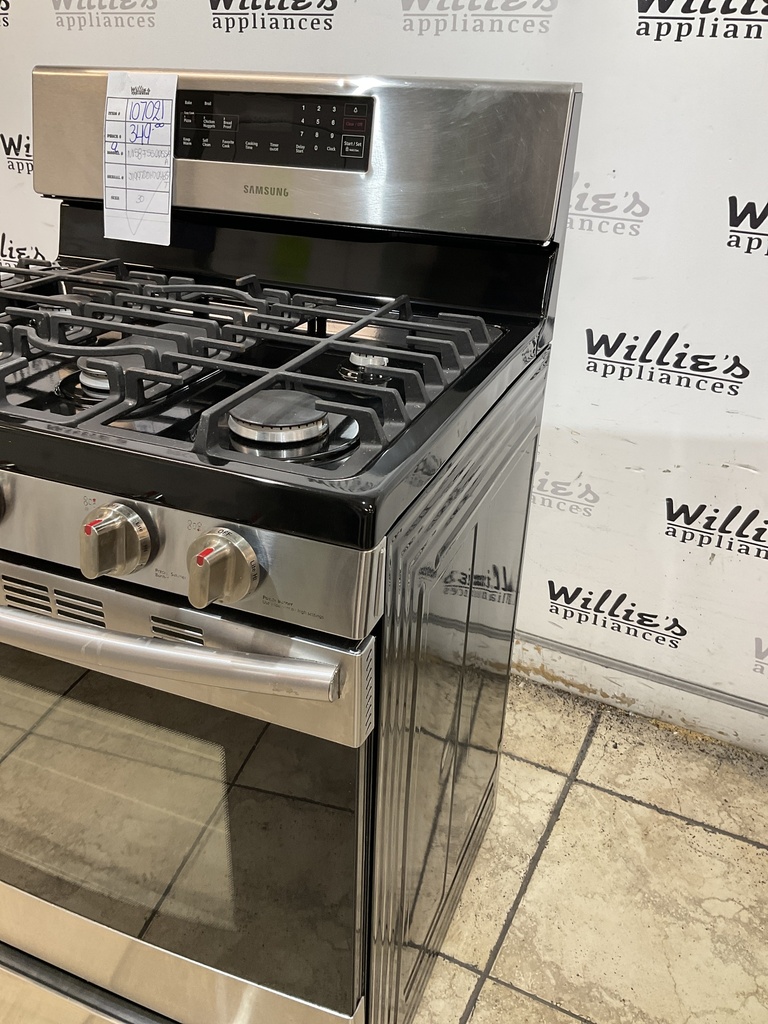 Samsung Used Natural Gas Stove 30inches (Stainless Steel) 