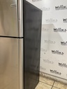 Frigidaire Used Refrigerator Top and Bottom 30x65 1/2” (Stainless Steel) 