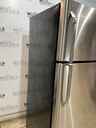 Frigidaire Used Refrigerator Top and Bottom 30x65 1/2” (Stainless Steel) 