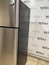 Frigidaire Used Refrigerator Top and Bottom 30x66 (Stainless Steel) 