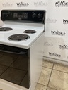 Hotpoint Used Electric Stove 220volts (40/50 AMP) 30inches {3 prong} (Bisque/black) 