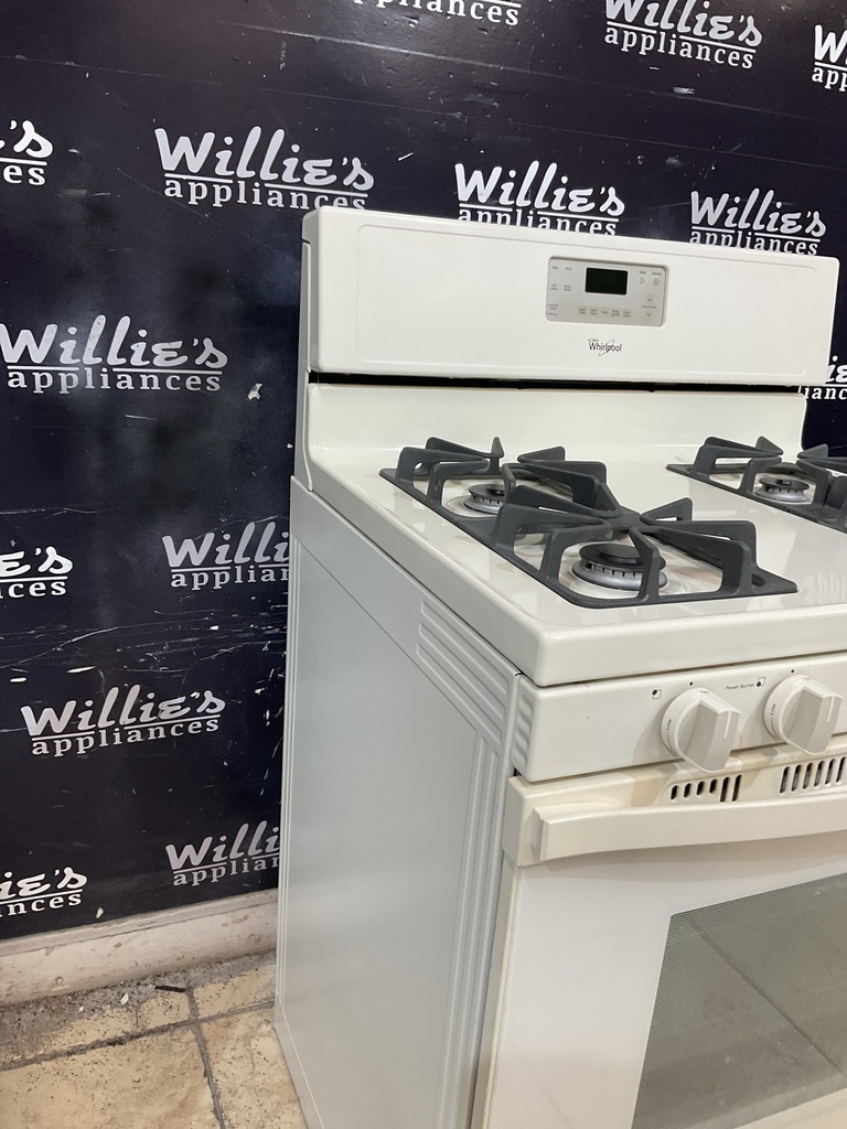 Whirlpool Used Natural Gas Stove 30inches (Bisque) 