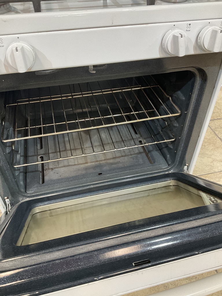 Ge Used Natural Gas Stove 30inches (White) 