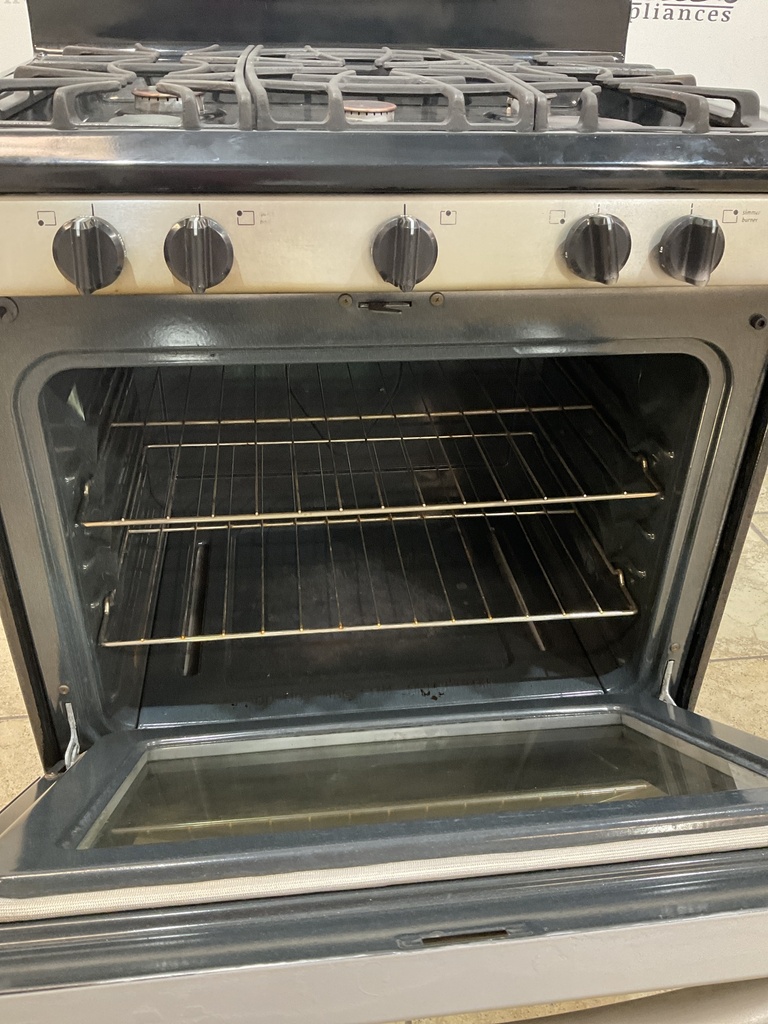 Frigidaire Used Natural Gas Stove 30inches (Stainless Steel) 