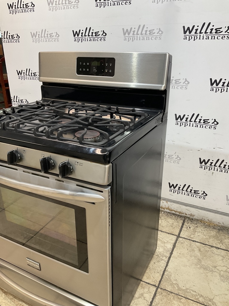 Frigidaire Used Natural Gas Stove 30inches (Stainless Steel) 