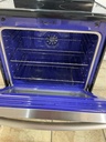 Lg Used Electric Stove 220volts (40/50 AMP) 30inches {3 prong} (Stainless Steel) 