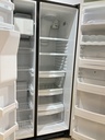 Ge Used Refrigerator Side by Side 33x69 1/2” (Stainless Steel) 