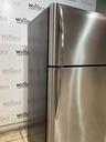 Frigidaire Used Refrigerator Top and Bottom 30x66 1/2” (Stainless Steel) 