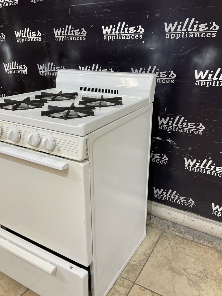 Premier Used Natural Gas Stove 24inches (White) 