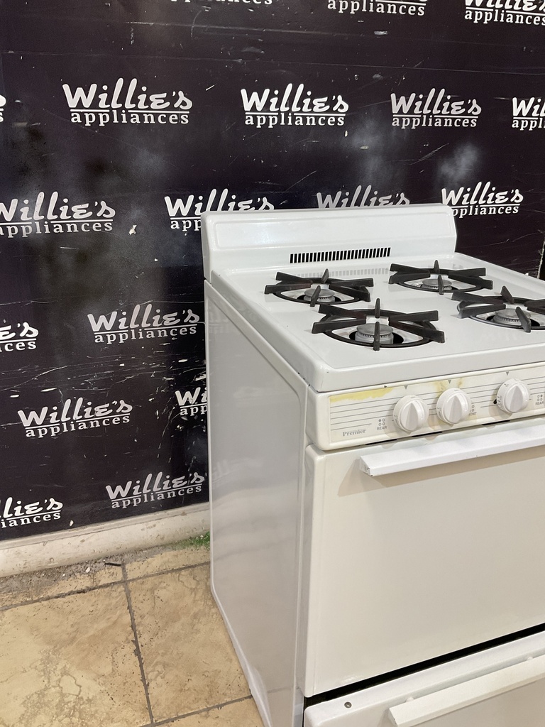 Premier Used Natural Gas Stove 24inches (White) 
