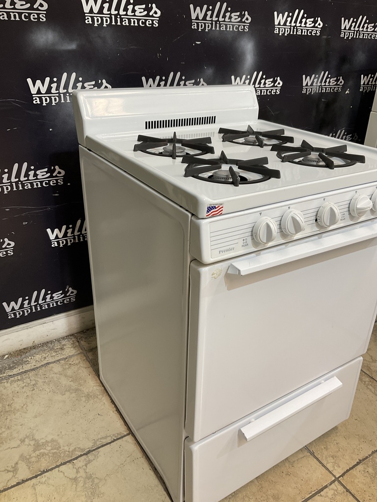Premier Used Natural Gas Stove 24inches (White)