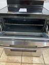 Ge Used Electric Stove 220volts (40/50 AMP) 30inches {3 prong} (Stainless steel) 