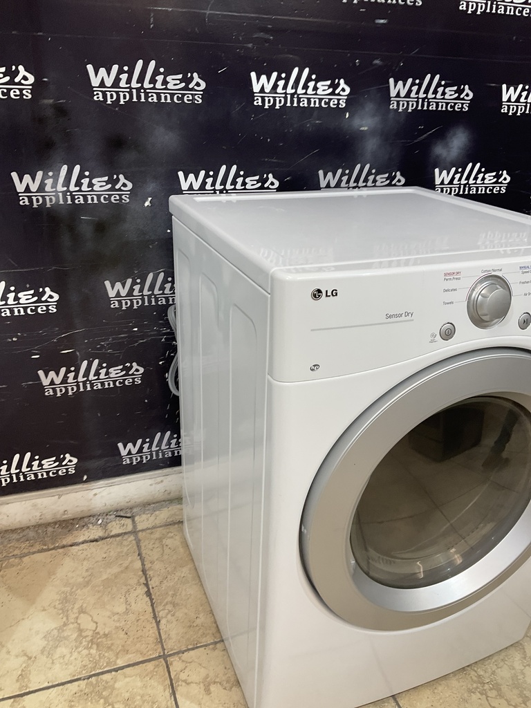 Lg Used Electric Dryer 220volts (30 AMP) 27inches {3 prong} (white) 