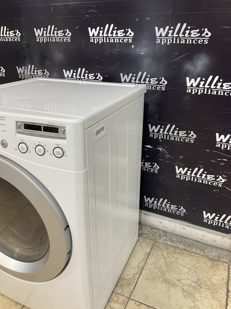 Lg Used Electric Dryer 220volts (30 AMP) 27inches {3 prong} (white) 