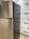 Frigidaire Used Refrigerator Top and Bottom 28x64 1/2” (Stainless Steel) 