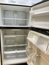 Whirlpool Used Refrigerator Top and Bottom 33x66 (stainless steel)