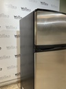 Whirlpool Used Refrigerator Top and Bottom 33x66 (stainless steel)
