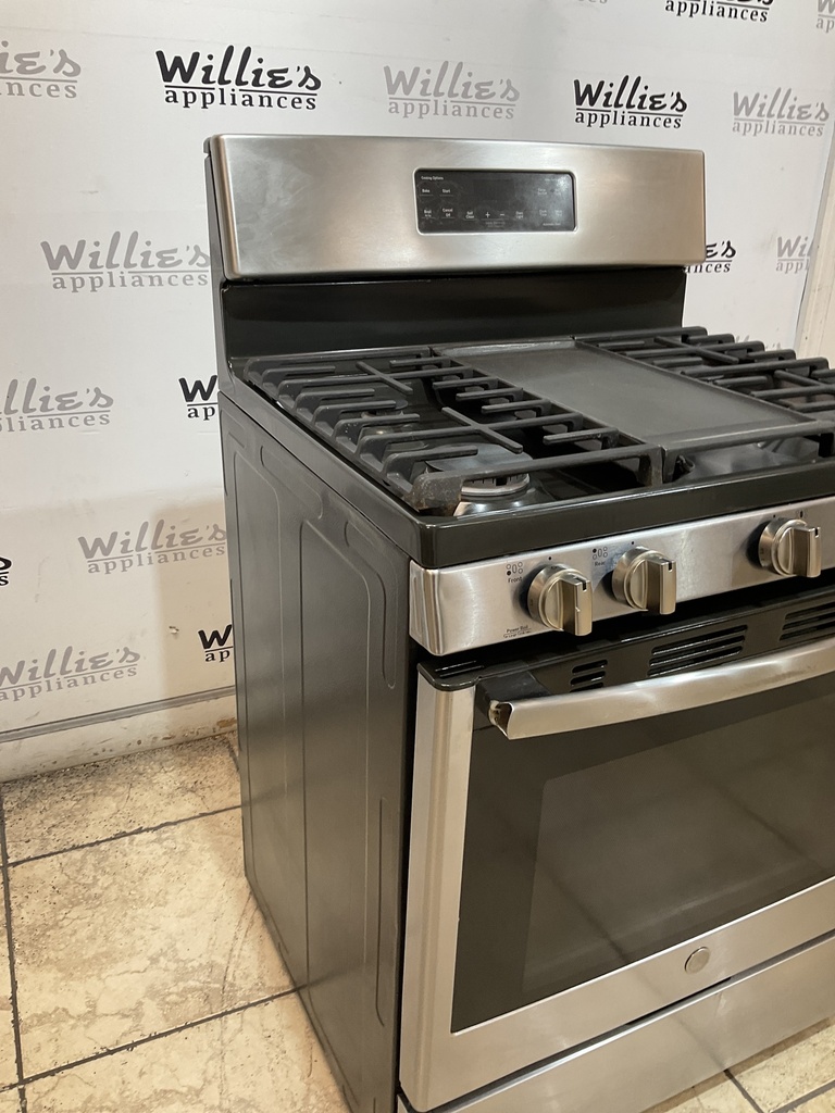 Ge Used Natural Gas Stove 30inches (Stainless Steel) 