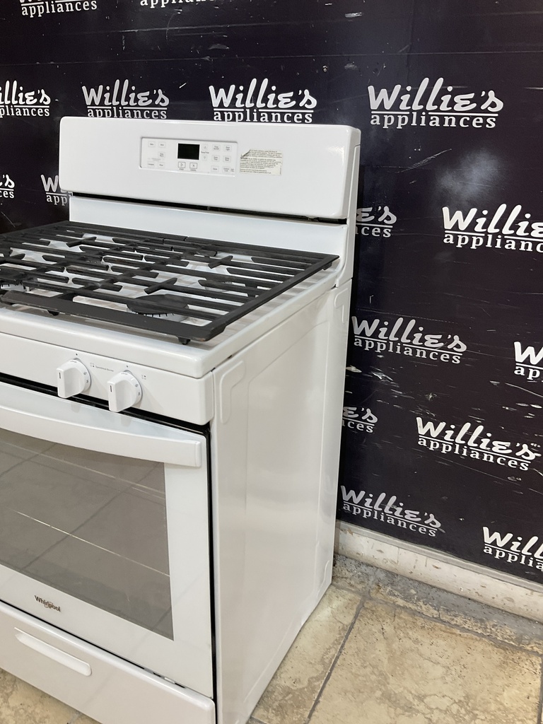 Whirlpool Used Natural Gas Stove 30inches (White) 