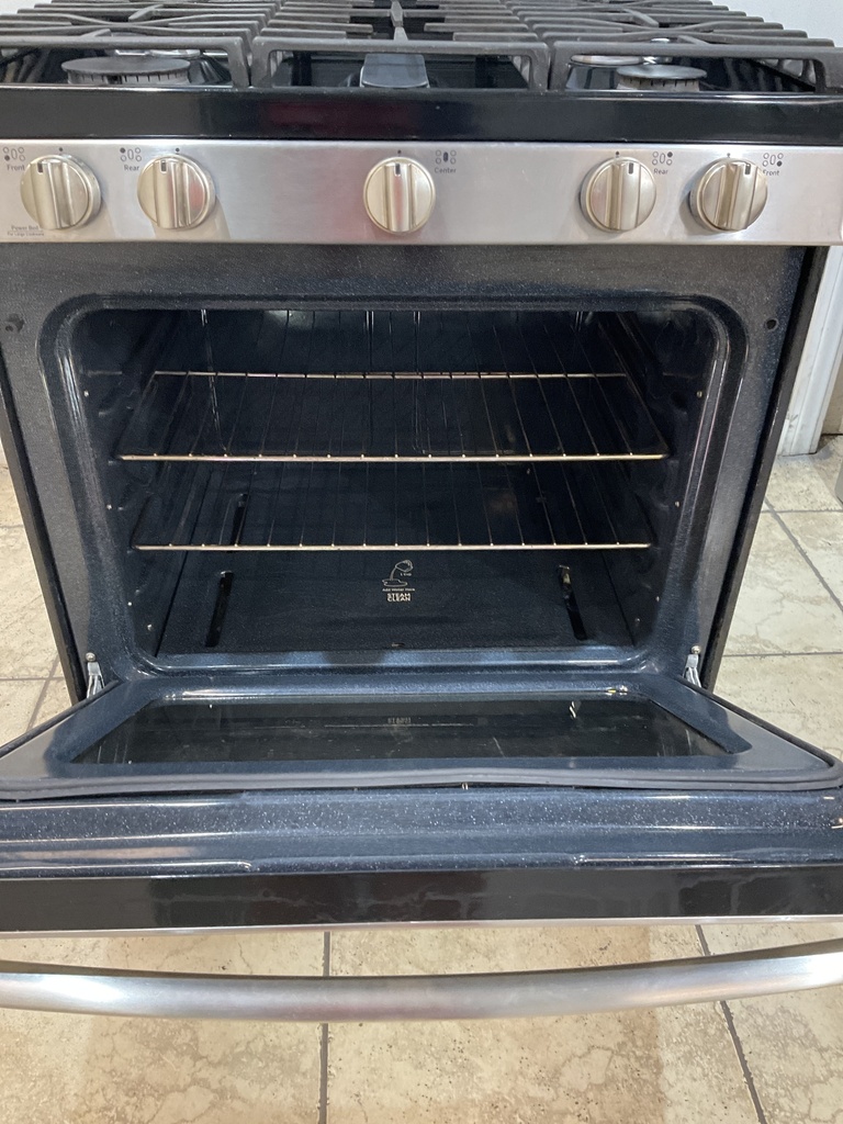 Ge Used Gas Propane Stove 30inches (Stainless Steel) 