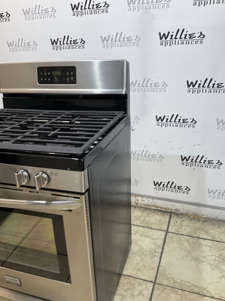 Frigidaire Used Natural Gas Stove 30inches (Stainless Steel) 