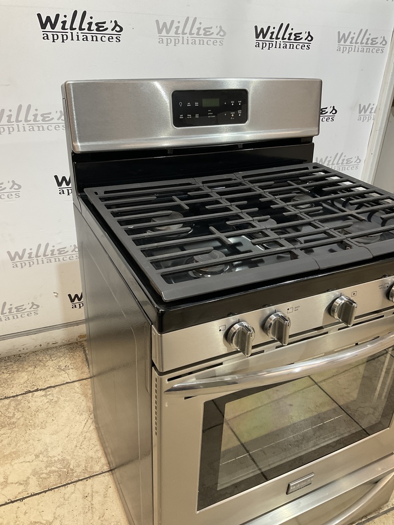 Frigidaire Used Natural Gas Stove 30inches (Stainless Steel) 