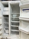 Whirlpool Used Refrigerator Side by a side 36x69 1/2” (White)