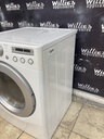 Lg Used Electric Dryer 220volts (30 AMP) 27inches {no cord} (White)