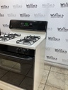 Ge Used Natural Gas Stove 30inches (bisque/black)