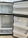 Hotpoint Used Refrigerator Top and Bottom 28x61 1/2” (black) 