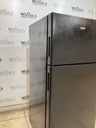 Hotpoint Used Refrigerator Top and Bottom 28x61 1/2” (black) 