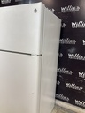 Ge Used Refrigerator Top and Bottom 28x61 1/2” (White) 