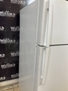 Ge Used Refrigerator Top and Bottom 28x61 1/2” (White) 