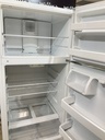 Hotpoint Used Refrigerator Top and Bottom 28x61 1/2” (White) 