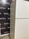 Whirlpool Used Refrigerator Top and Bottom 30x66 (White) 