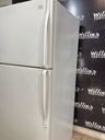 Whirlpool Used Refrigerator Top and Bottom 30x66 (White) 