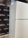 Ge Used Refrigerator Top and Bottom 30x66 1/2” (White) 