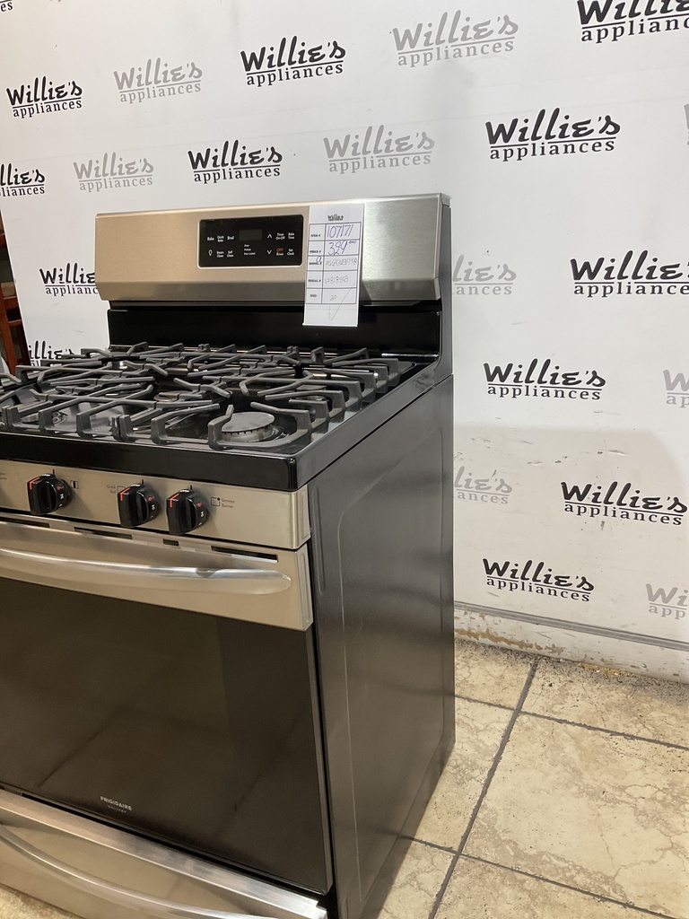 Frigidaire Used Natural Gas Stove 30inches (Stainless Steel) 