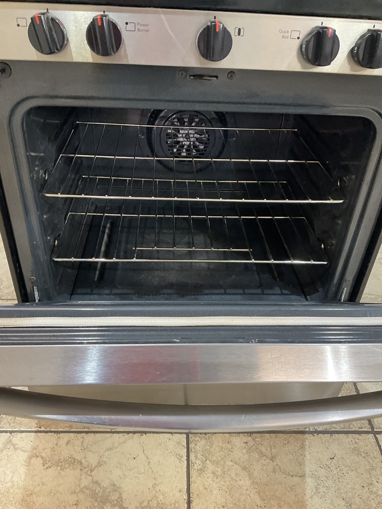 Frigidaire Used Natural Gas Stove 30inches (Stainless Steel) 