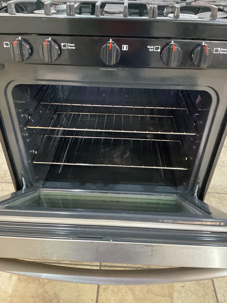 Frigidaire Used Natural Gas Stove 30inches (Stainless Steel) 