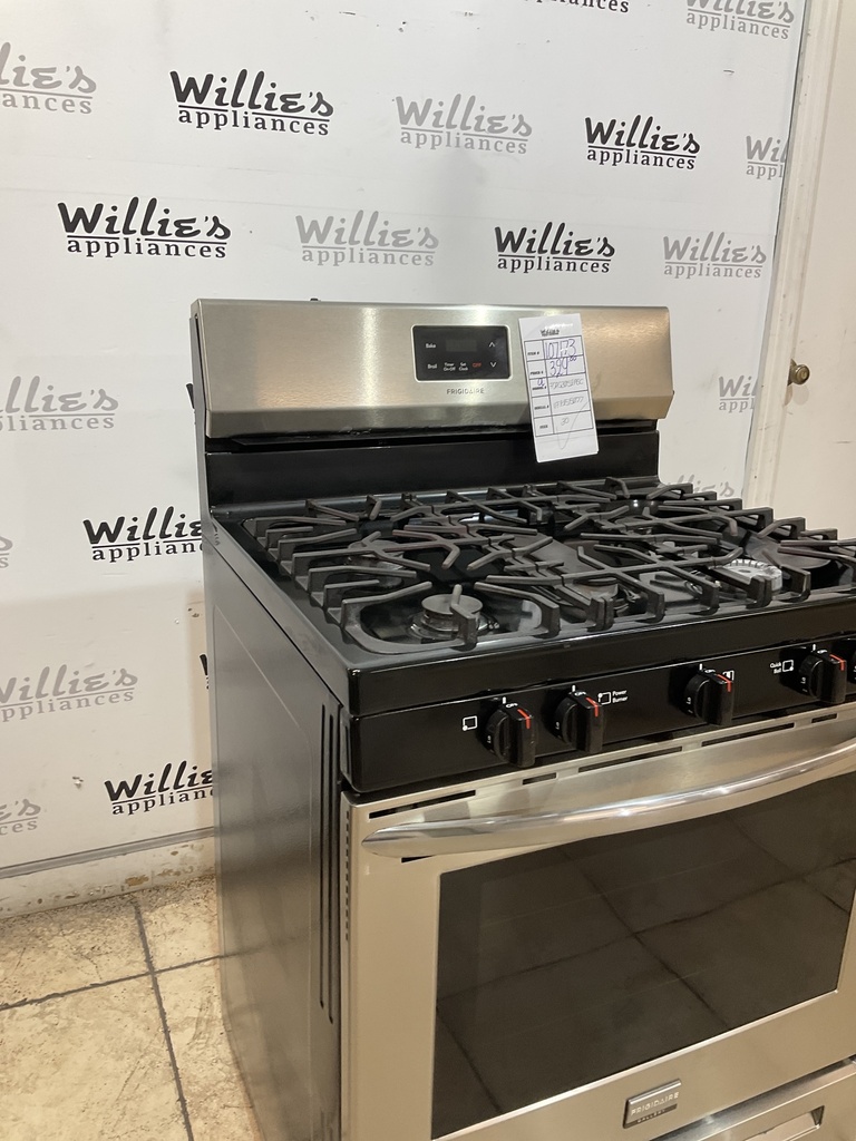 Frigidaire Used Natural Gas Stove 30inches (Stainless Steel) 