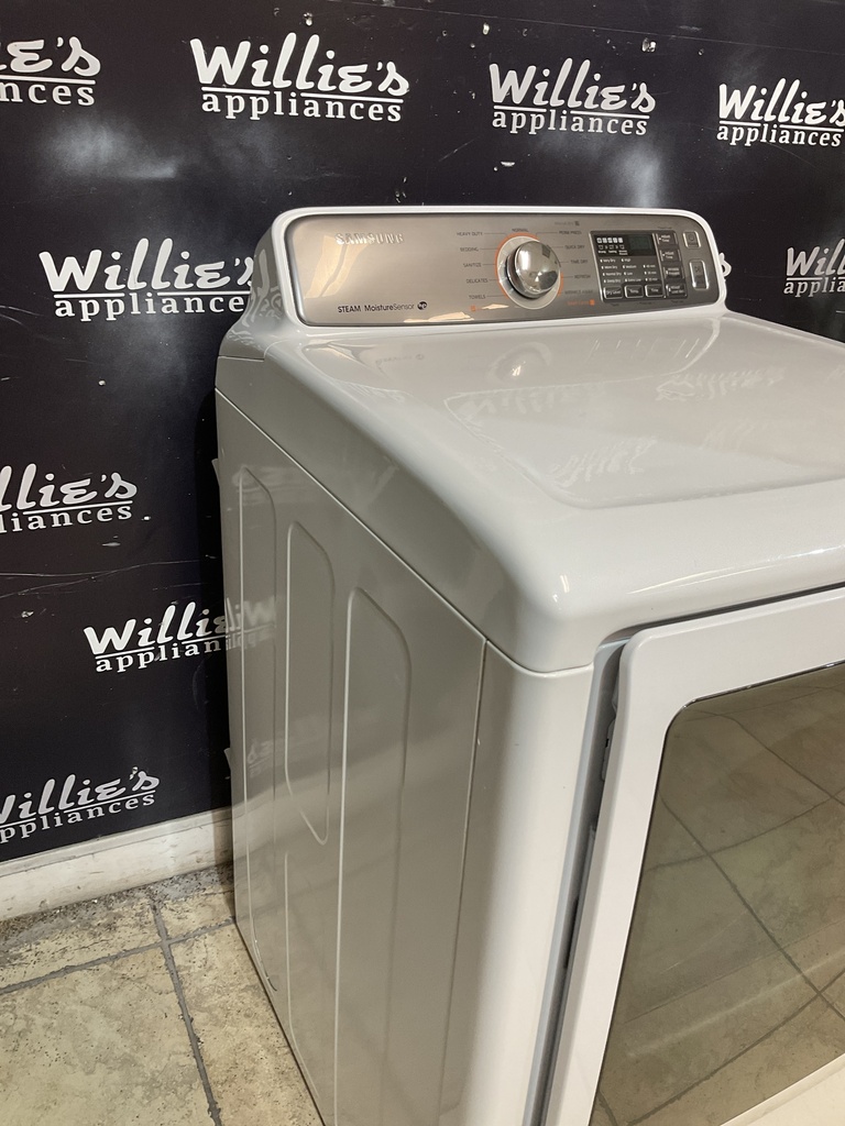 Samsung Used Electric Dryer 220volts (30 AMP) 27inches {3 prong} (White) 