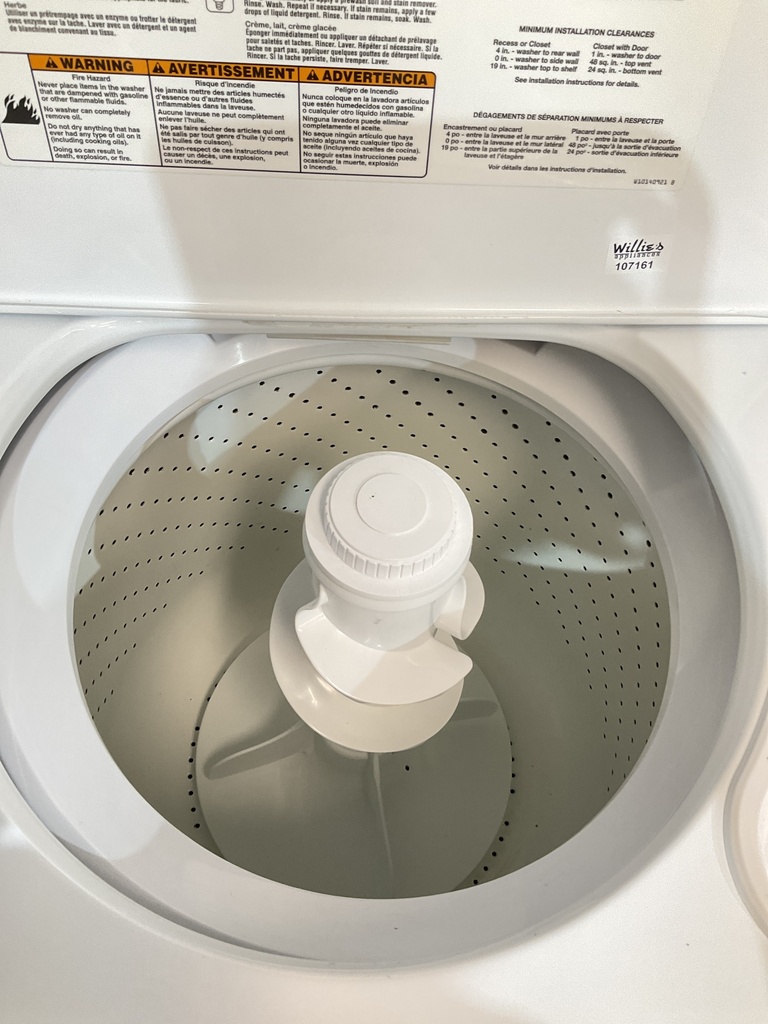 Maytag Used Washer Top-load 27inches (White)