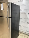 Frigidaire Used Refrigerator Top and Bottom 30x66 (Stainless Steel) 