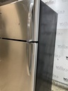 Frigidaire Used Refrigerator Top and Bottom 30x66 (Stainless Steel) 